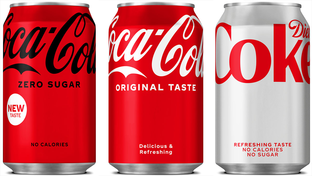 coca-cola new design